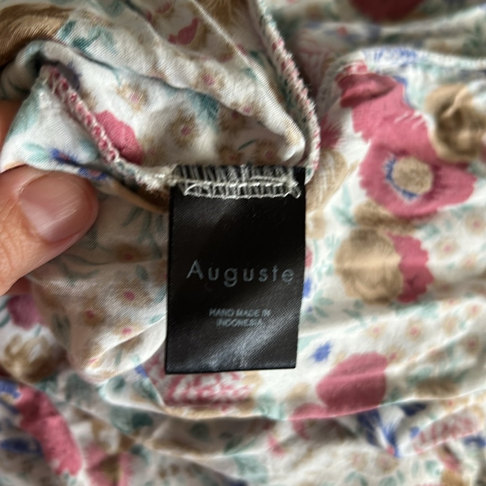 AUGUSTE THE LABEL Floral Maxi Skirt Size 4 - Picture 6 of 7